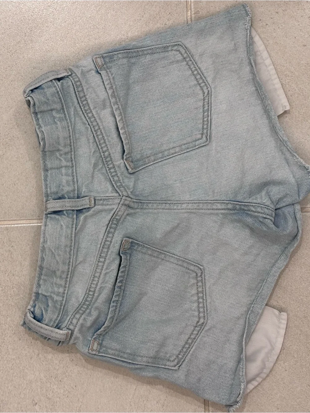 Old Navy Light Wash Denim Kids' Cutoff Shorts